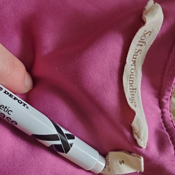 Soft Surroundings Fiona Fuschia Chenille shirt - Picture 10 of 11